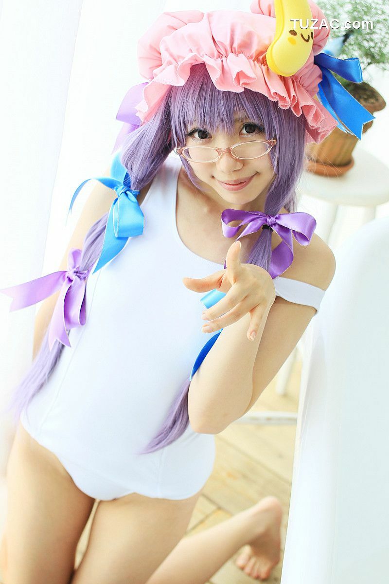 日本CosPlay_天使みゅ (Tenshi Myu) 《東方Project》Patchouli Knowledge 2  写真集[120P]
