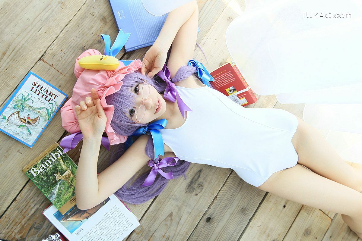日本CosPlay_天使みゅ (Tenshi Myu) 《東方Project》Patchouli Knowledge 2  写真集[120P]