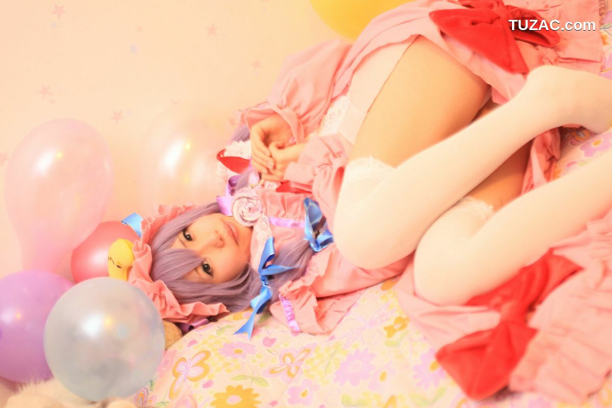 日本CosPlay_天使みゅ (Tenshi Myu) 《東方Project》Patchouli Knowledge 2  写真集[120P]