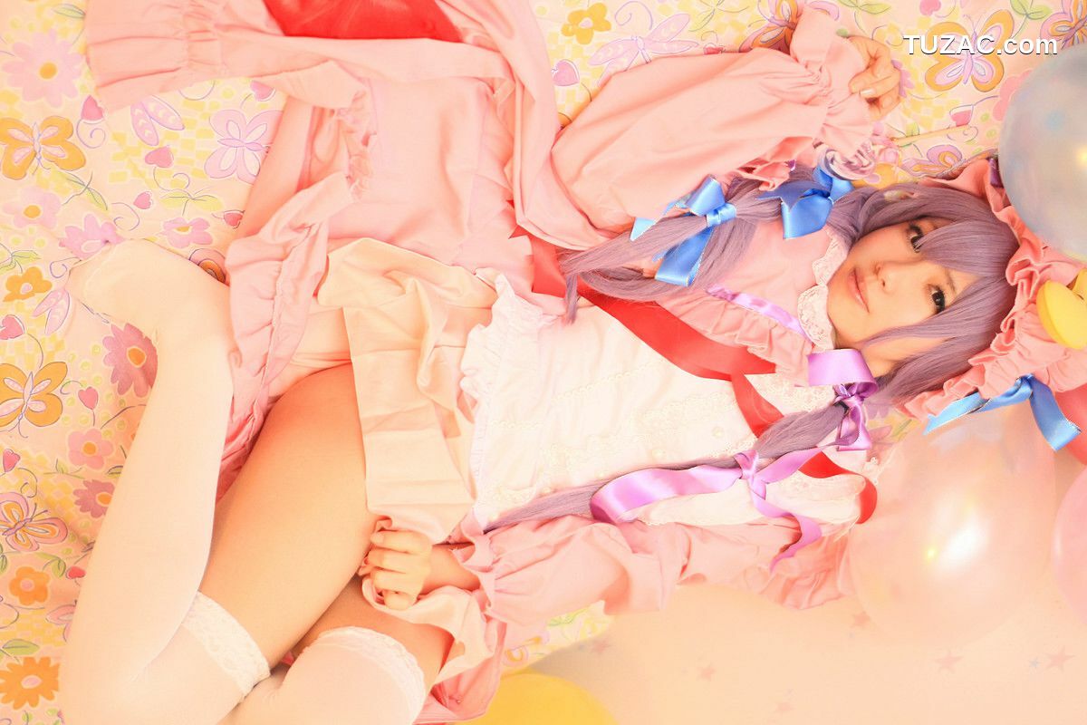 日本CosPlay_天使みゅ (Tenshi Myu) 《東方Project》Patchouli Knowledge 2  写真集[120P]