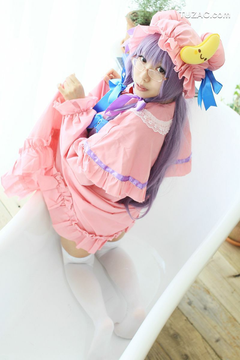 日本CosPlay_天使みゅ (Tenshi Myu) 《東方Project》Patchouli Knowledge 2  写真集[120P]