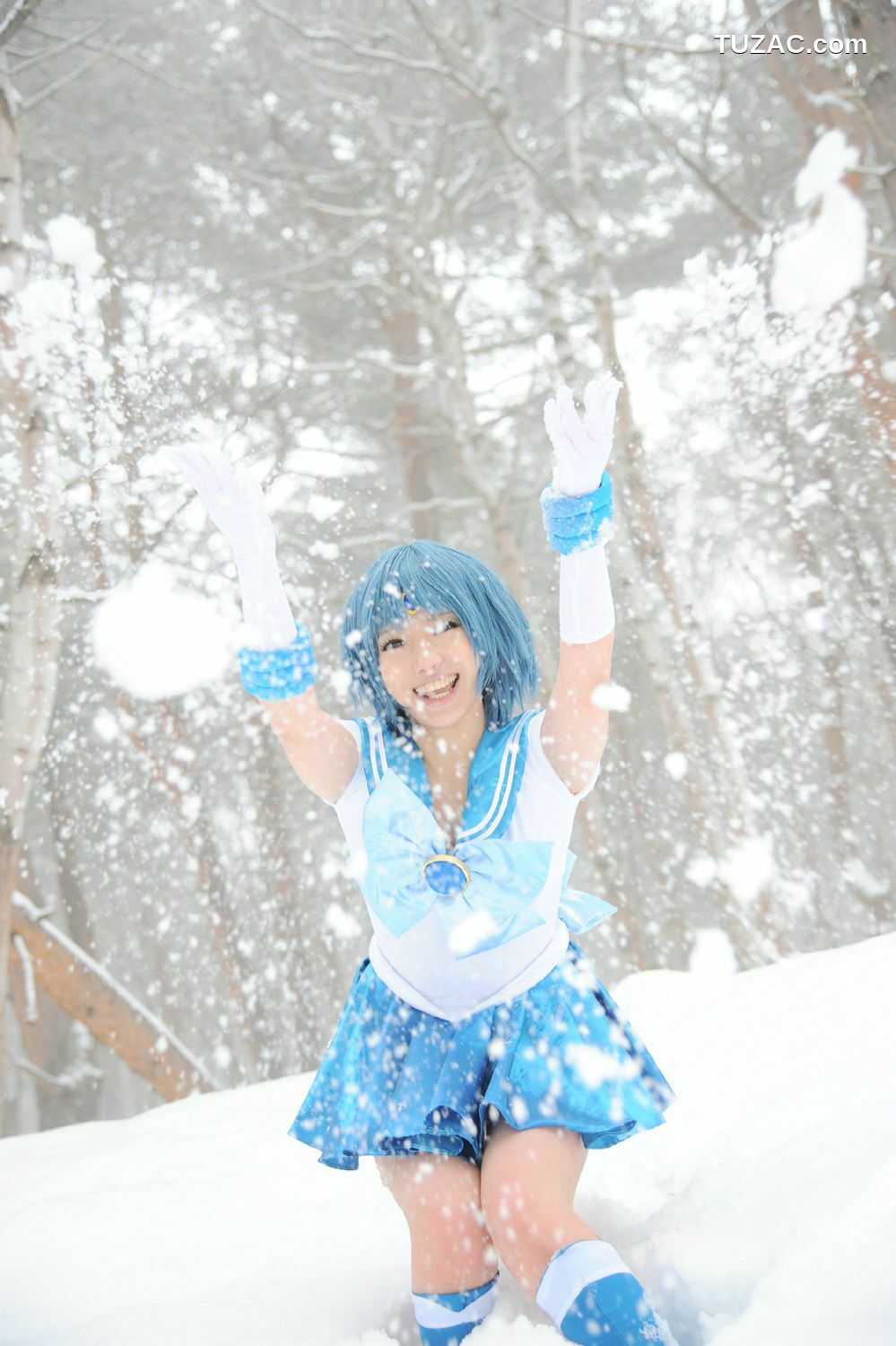 日本CosPlay_天使みゅ&amp;桜井さち 《美少女戦士》水野亜美+火野レイ 写真集[100P]
