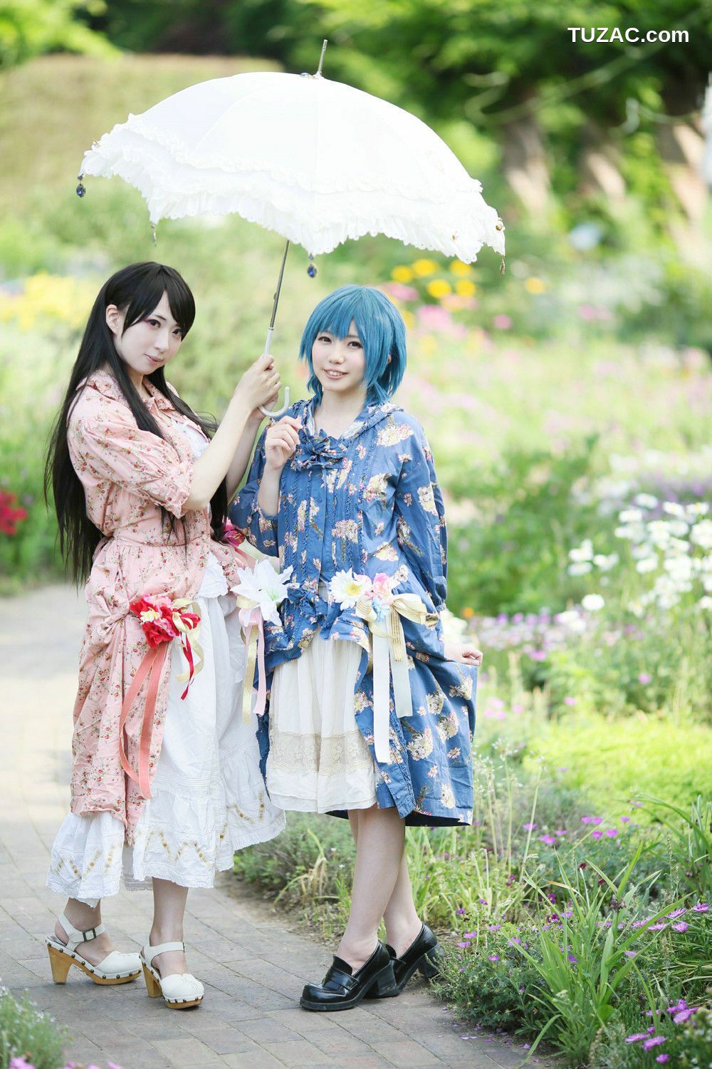 日本CosPlay_天使みゅ&amp;桜井さち 《美少女戦士》水野亜美+火野レイ 写真集[100P]