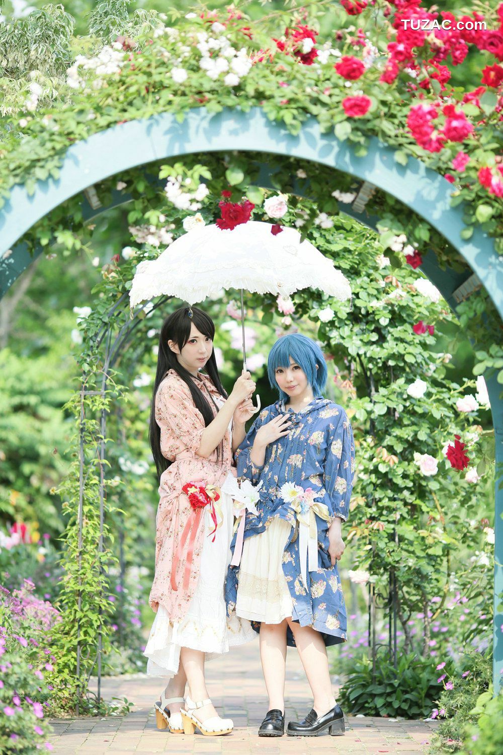 日本CosPlay_天使みゅ&amp;桜井さち 《美少女戦士》水野亜美+火野レイ 写真集[100P]