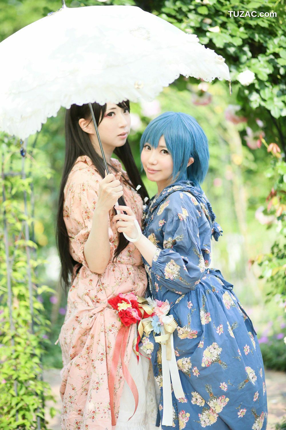 日本CosPlay_天使みゅ&amp;桜井さち 《美少女戦士》水野亜美+火野レイ 写真集[100P]