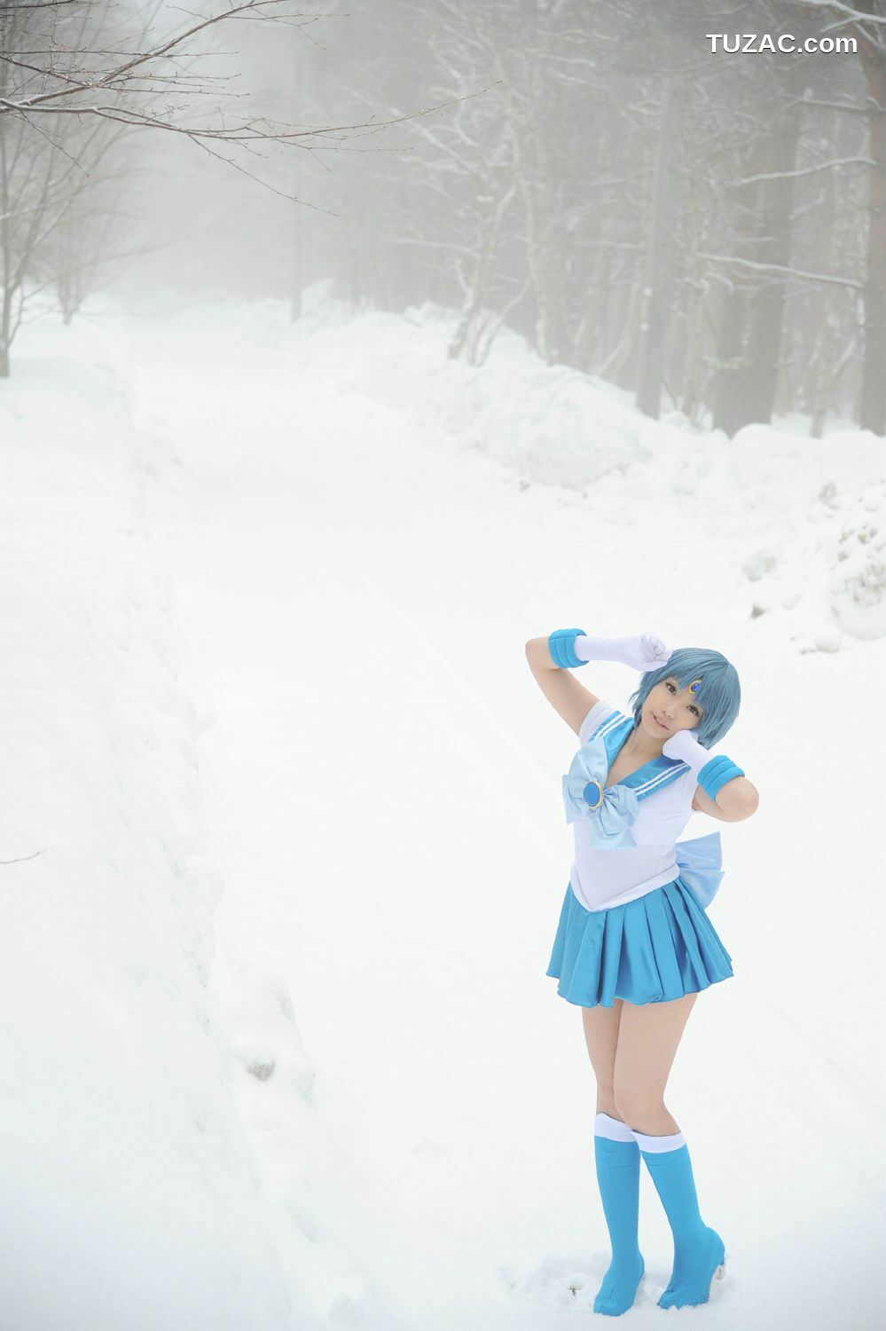 日本CosPlay_天使みゅ&amp;桜井さち 《美少女戦士》水野亜美+火野レイ 写真集[100P]