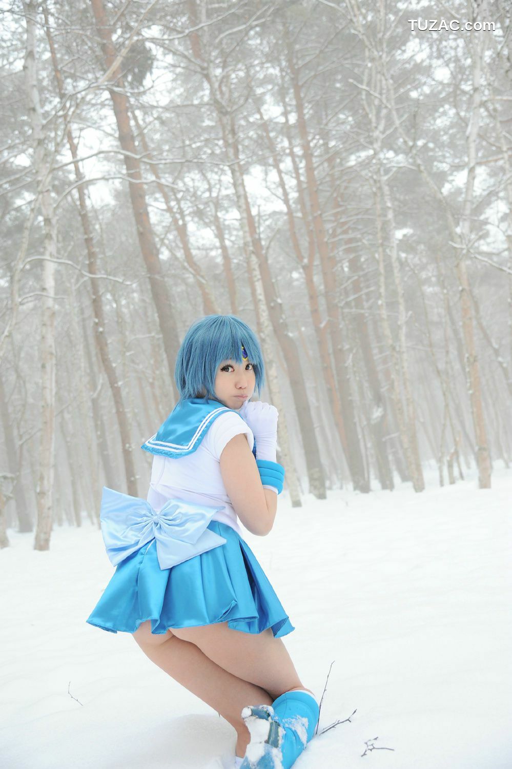 日本CosPlay_天使みゅ&amp;桜井さち 《美少女戦士》水野亜美+火野レイ 写真集[100P]