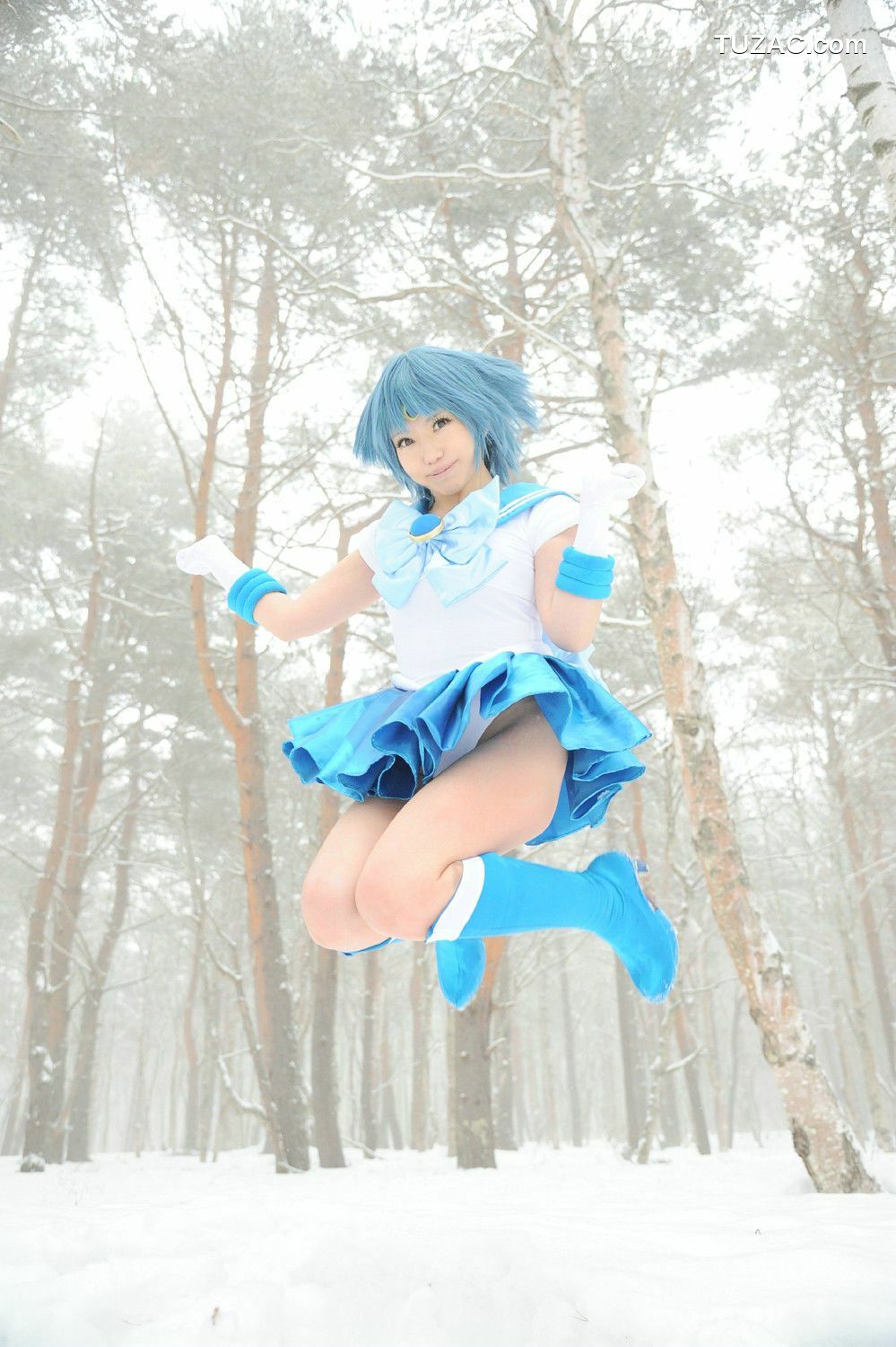 日本CosPlay_天使みゅ&amp;桜井さち 《美少女戦士》水野亜美+火野レイ 写真集[100P]