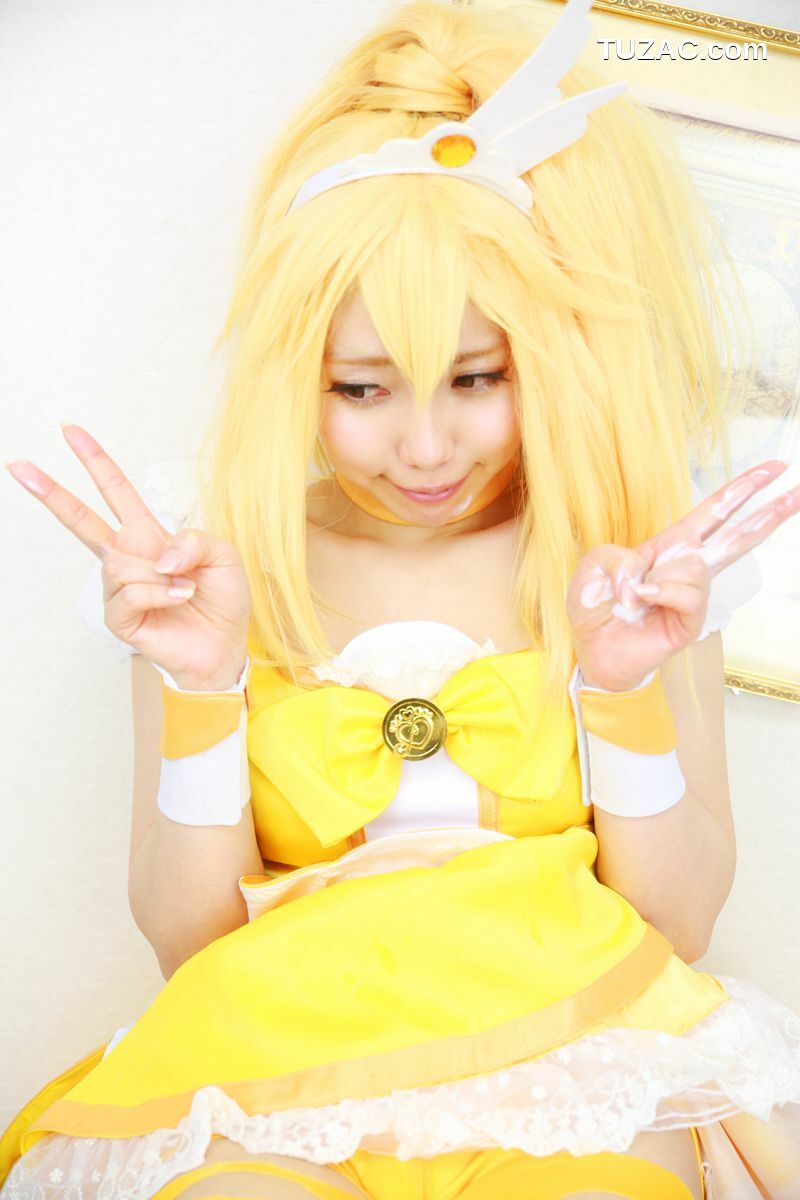 日本CosPlay_天使みゅ 《Precure》黄瀬やよい 写真集[65P]
