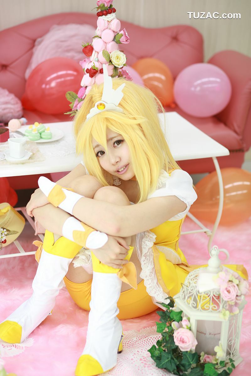 日本CosPlay_天使みゅ 《Precure》黄瀬やよい 写真集[65P]