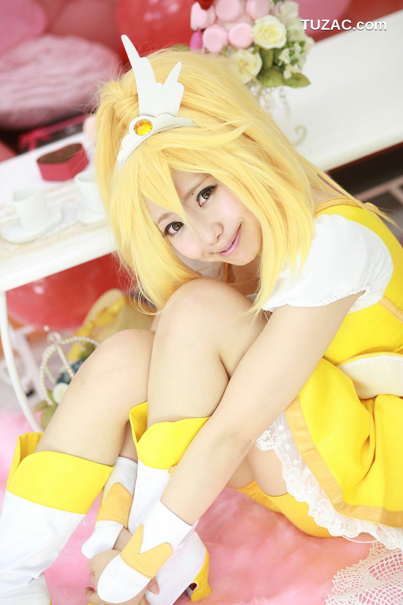 日本CosPlay_天使みゅ 《Precure》黄瀬やよい 写真集[65P]