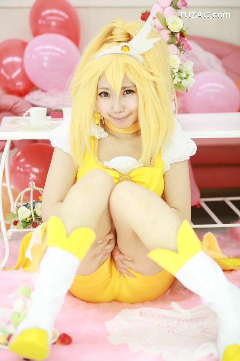 日本CosPlay_天使みゅ 《Precure》黄瀬やよい 写真集[65P]