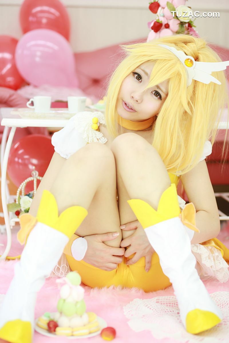 日本CosPlay_天使みゅ 《Precure》黄瀬やよい 写真集[65P]