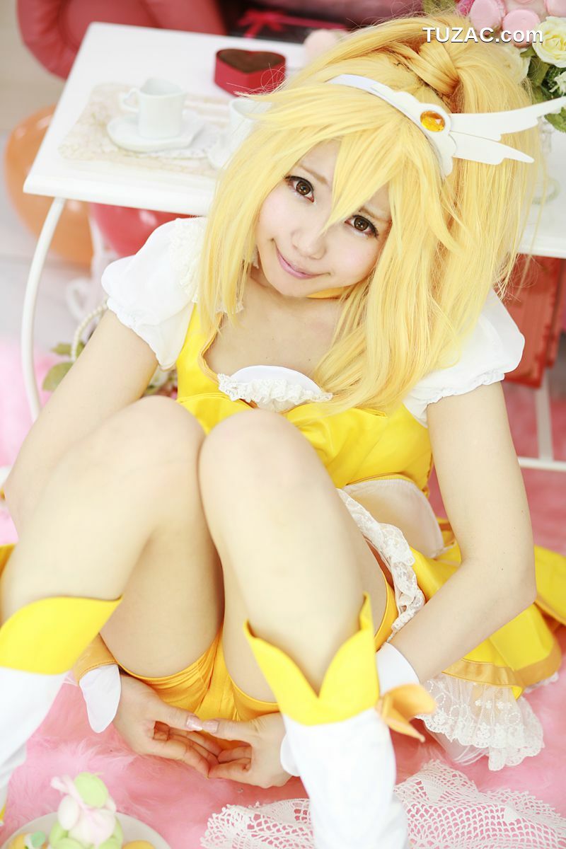 日本CosPlay_天使みゅ 《Precure》黄瀬やよい 写真集[65P]