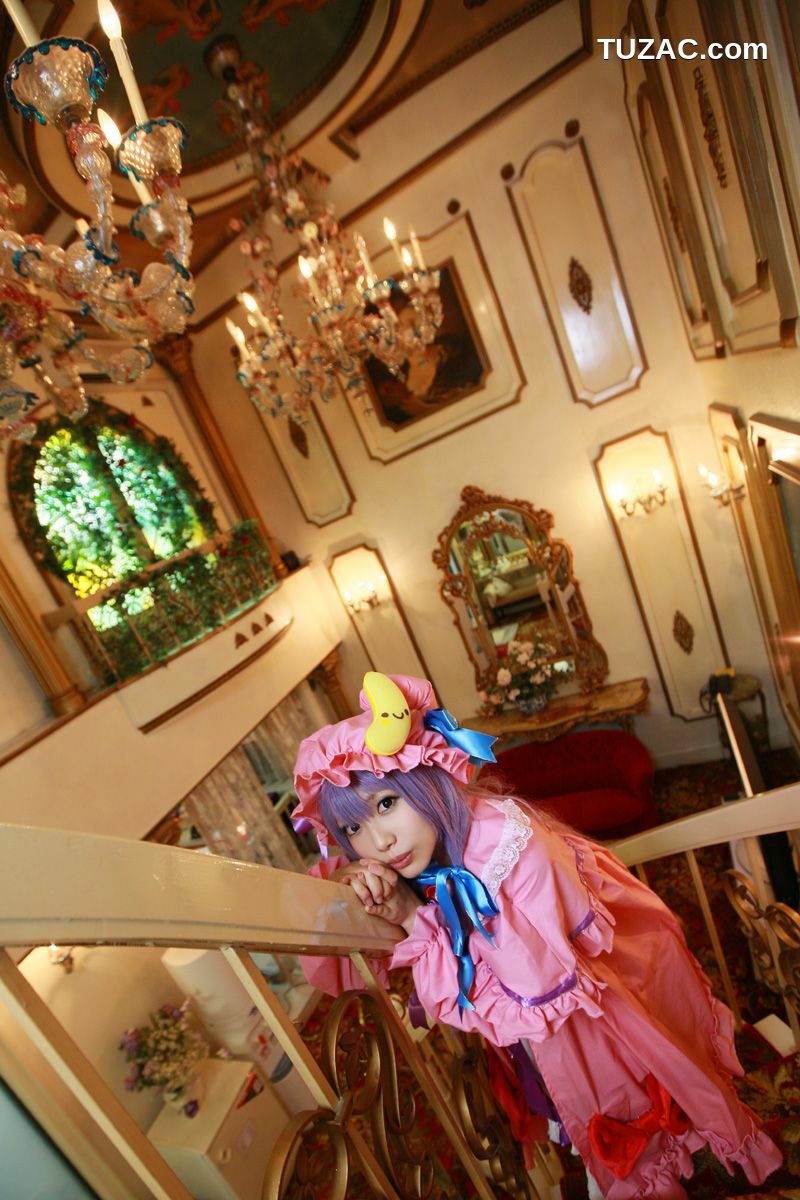 日本CosPlay_天使みゅ《Touhou Project》Patchouli Knowledge 写真集[100P]