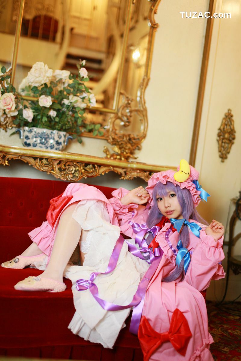 日本CosPlay_天使みゅ《Touhou Project》Patchouli Knowledge 写真集[100P]