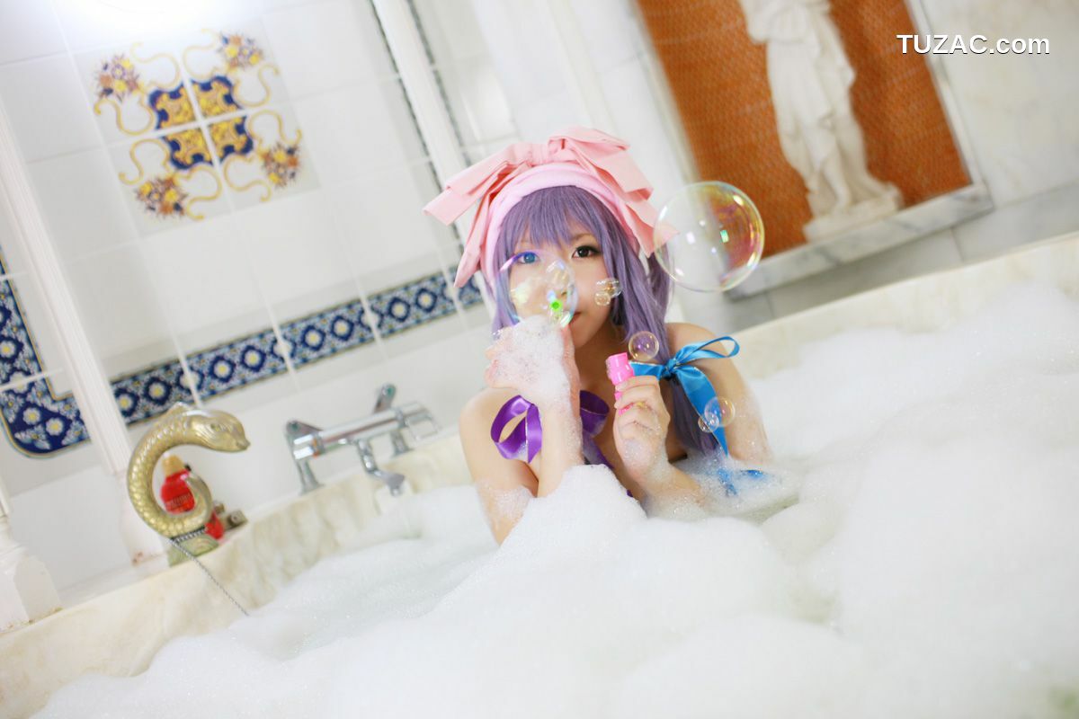 日本CosPlay_天使みゅ《Touhou Project》Patchouli Knowledge 写真集[100P]