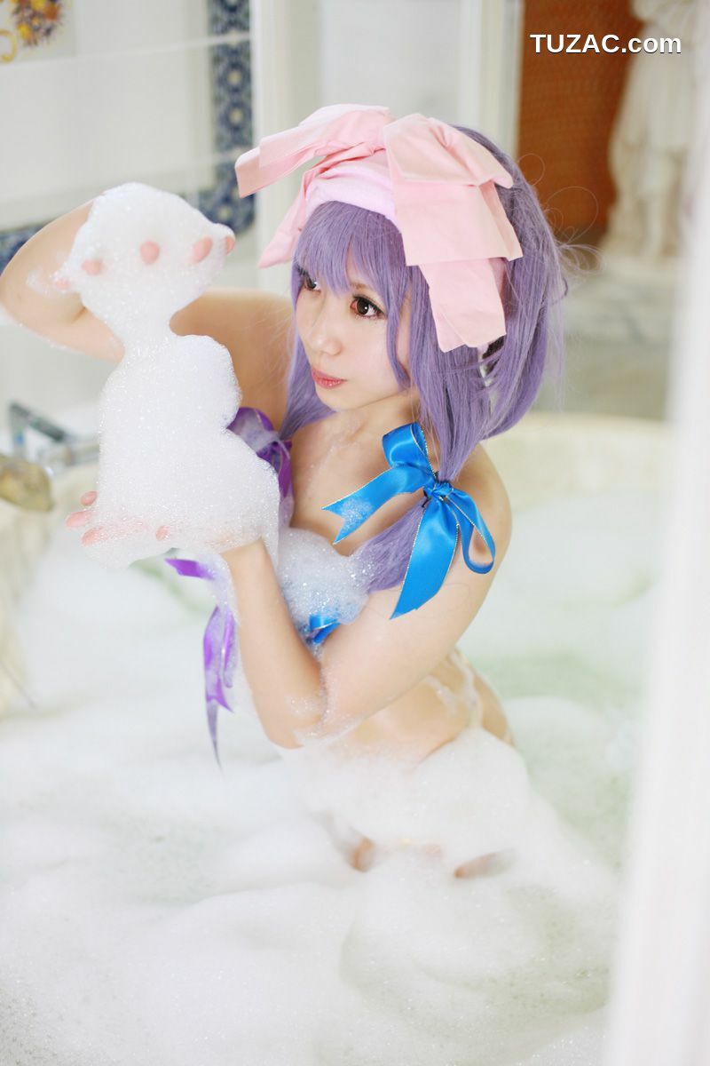 日本CosPlay_天使みゅ《Touhou Project》Patchouli Knowledge 写真集[100P]