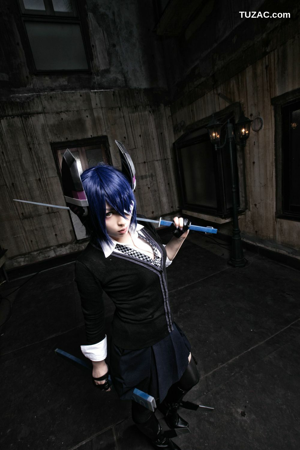 日本CosPlay_太宰ガロ&amp;Usagi 《Kantai Collection》Tenryu+Tatsuta 写真集[100P]