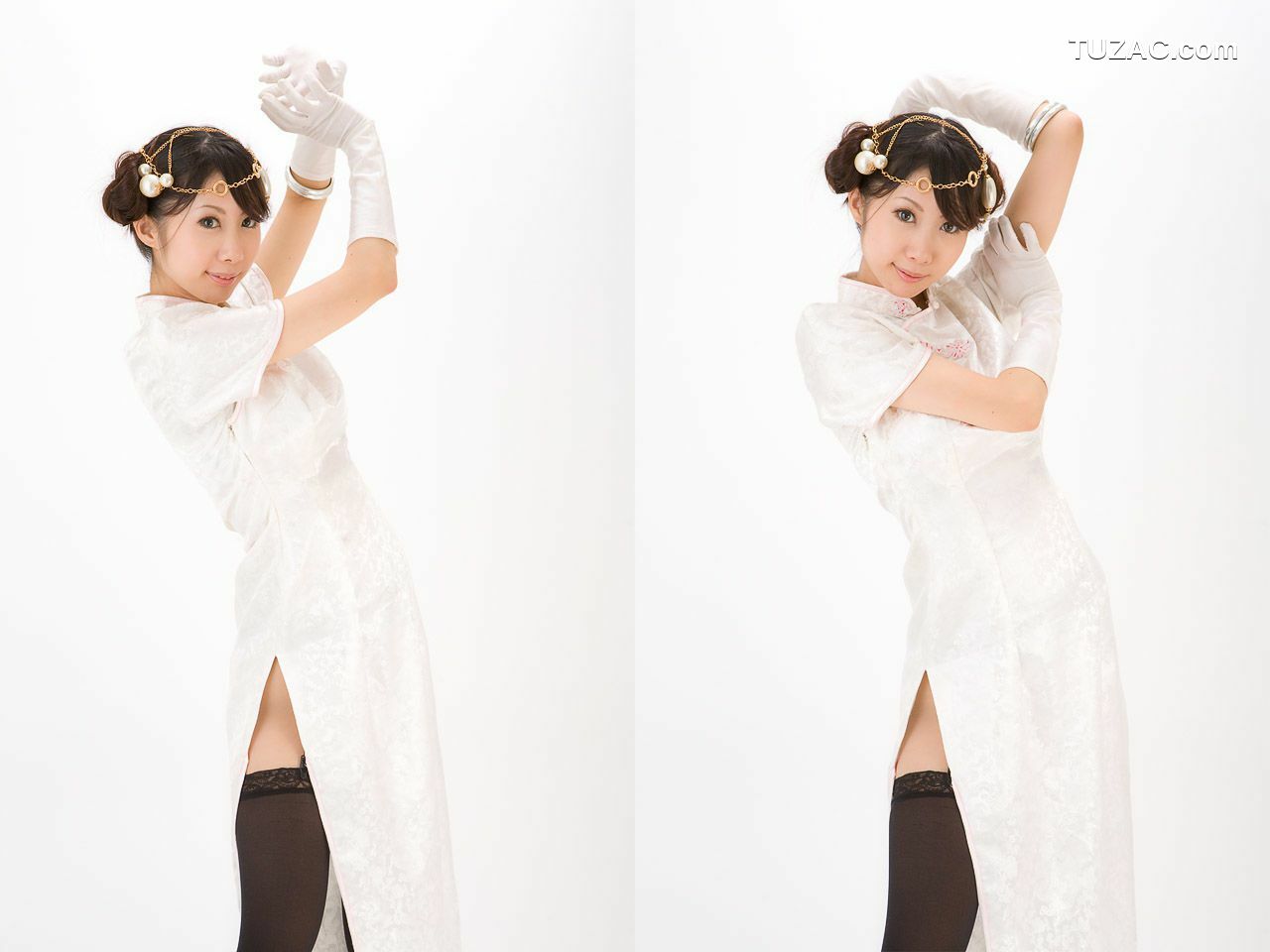日本CosPlay_守薙まどか (Kaminagi Madoka) Mandarin Gown 写真集[43P]