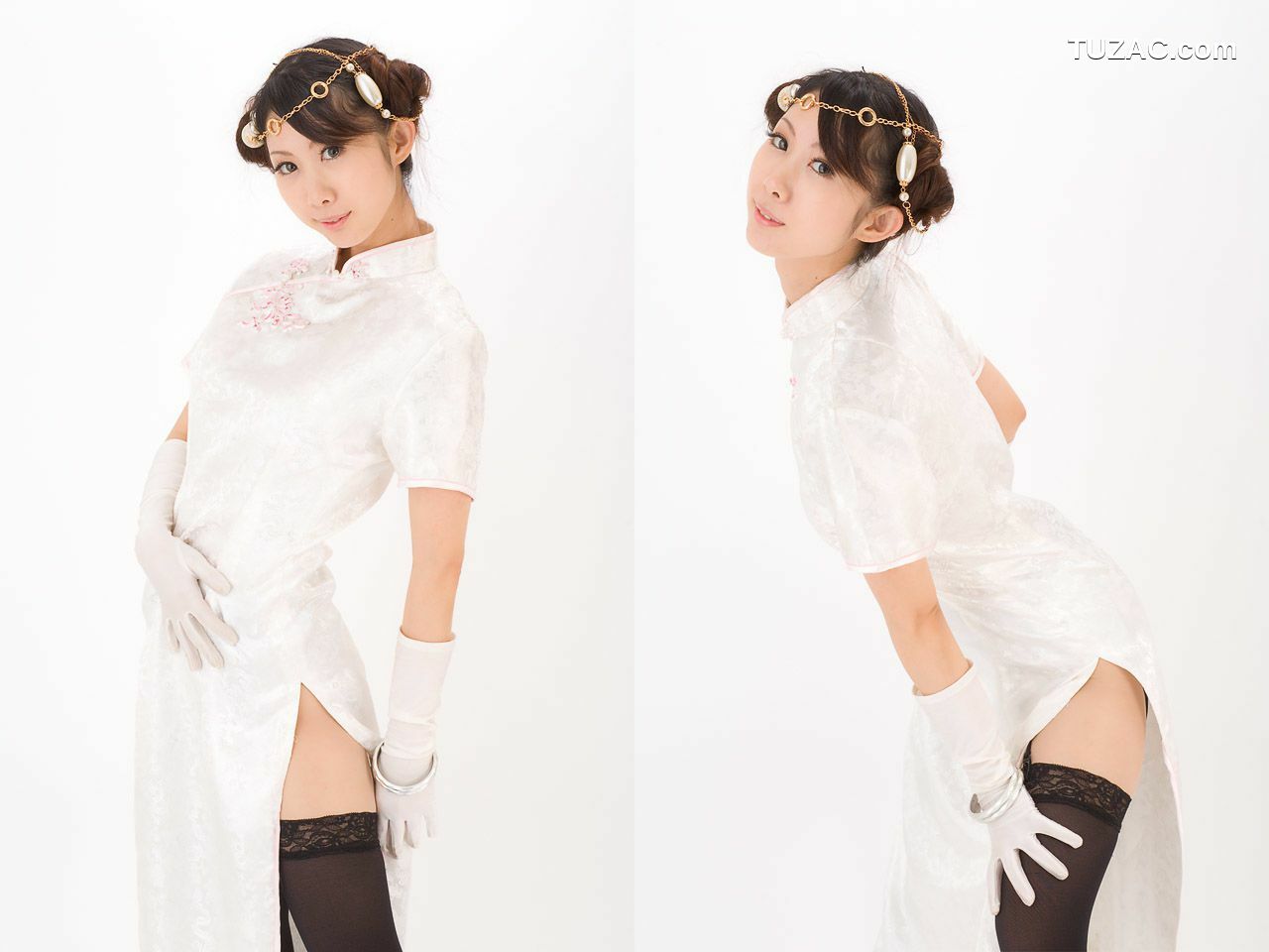 日本CosPlay_守薙まどか (Kaminagi Madoka) Mandarin Gown 写真集[43P]
