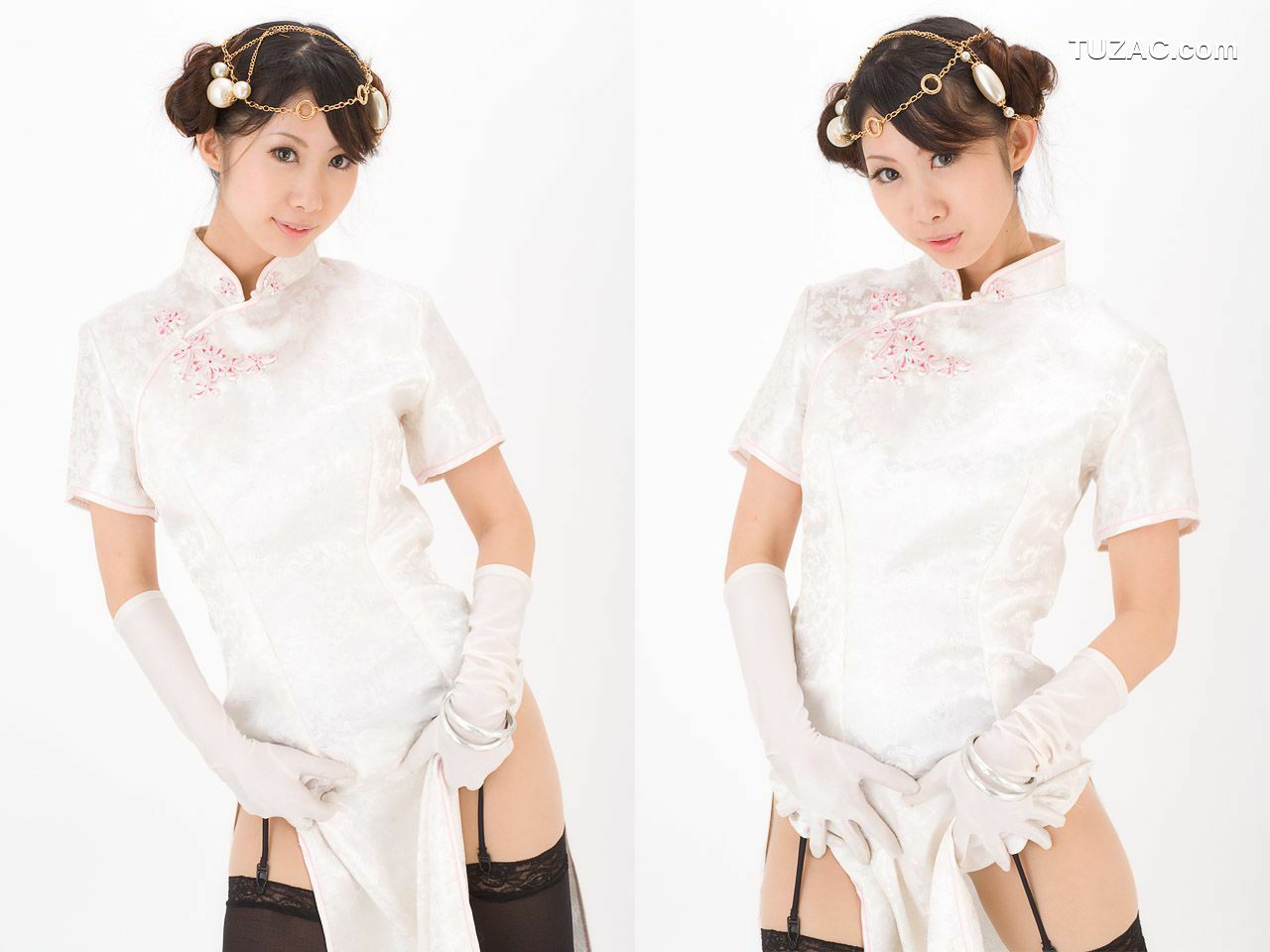 日本CosPlay_守薙まどか (Kaminagi Madoka) Mandarin Gown 写真集[43P]