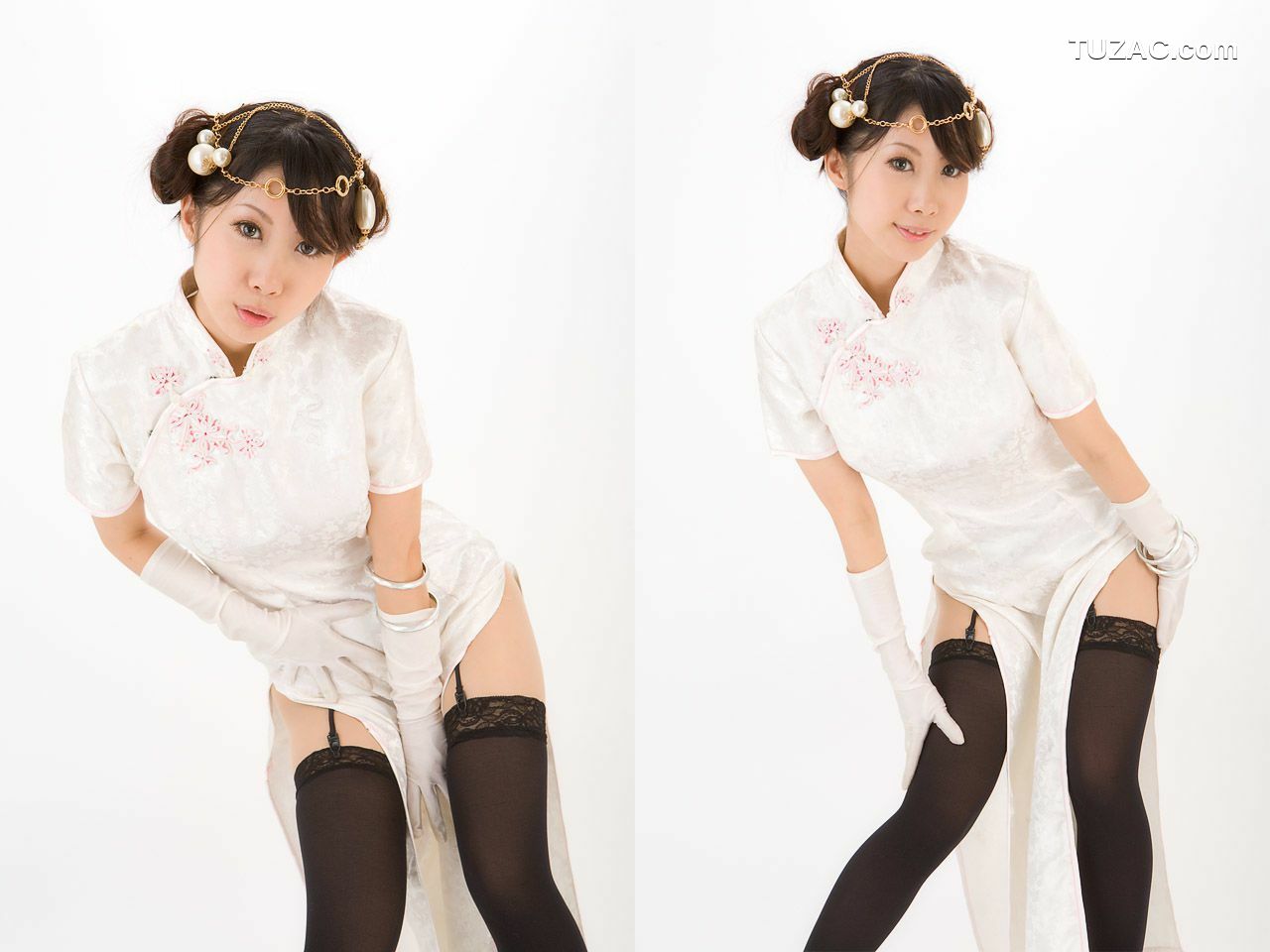 日本CosPlay_守薙まどか (Kaminagi Madoka) Mandarin Gown 写真集[43P]