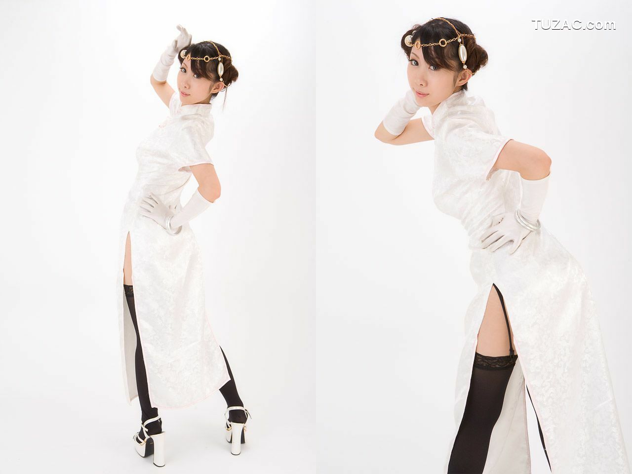 日本CosPlay_守薙まどか (Kaminagi Madoka) Mandarin Gown 写真集[43P]