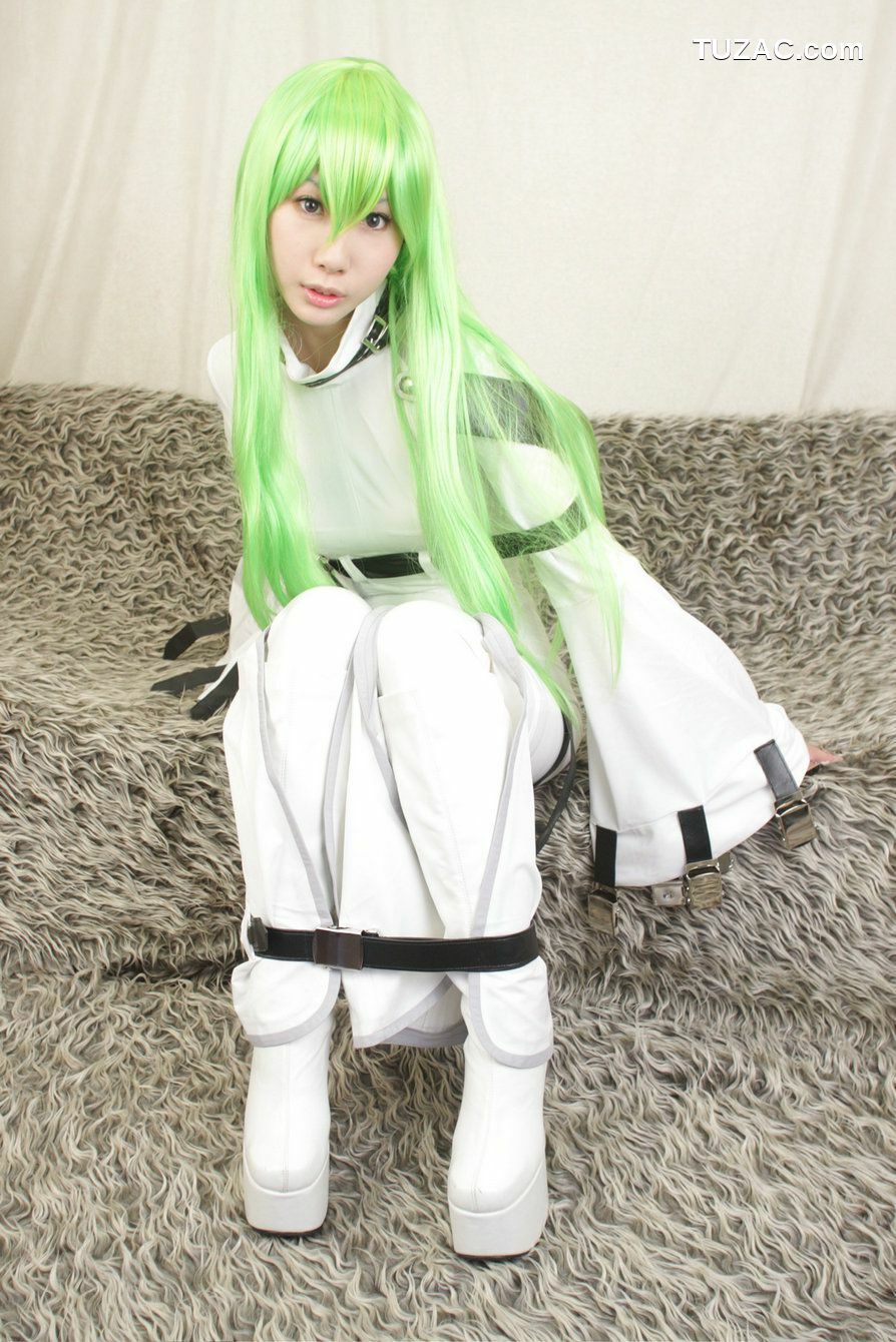 日本CosPlay_守薙まどか (Kaminagi Madoka) 《Code Geass》C.C 写真集[100P]