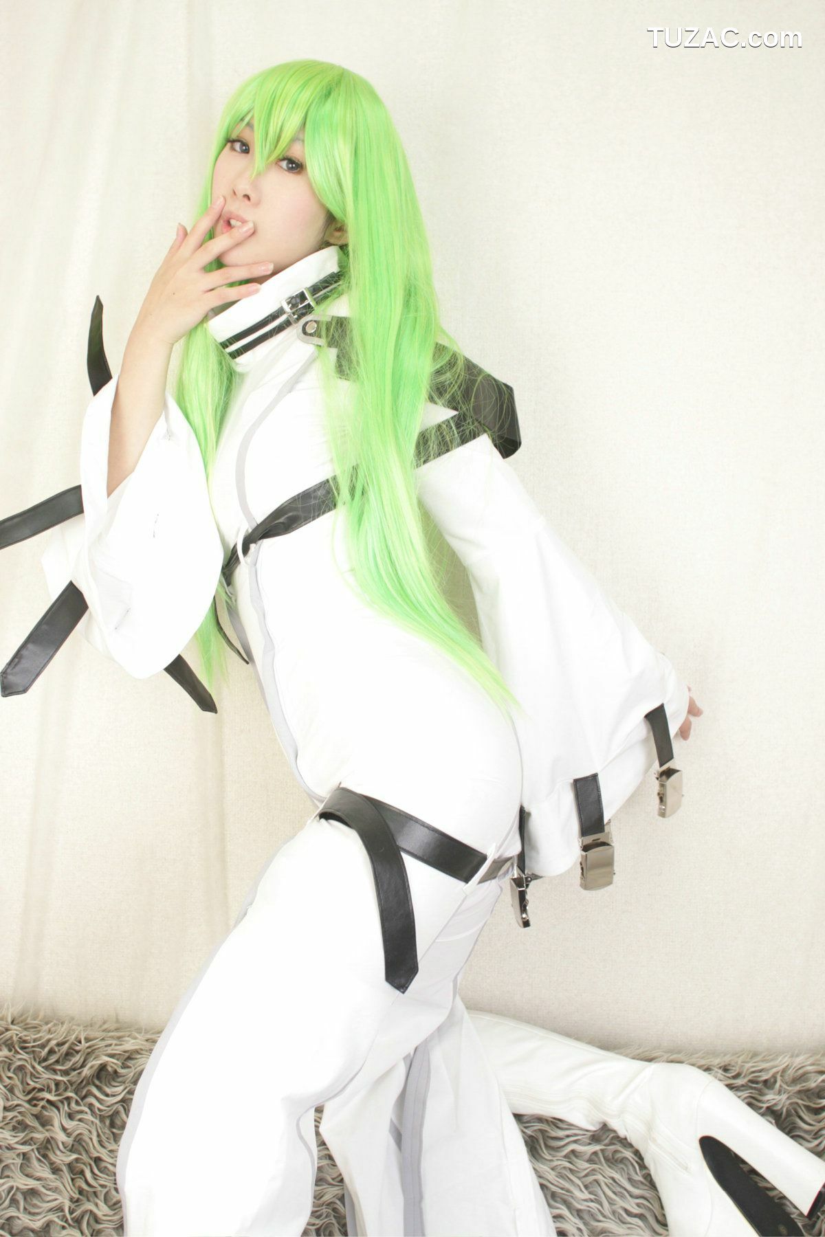 日本CosPlay_守薙まどか (Kaminagi Madoka) 《Code Geass》C.C 写真集[100P]
