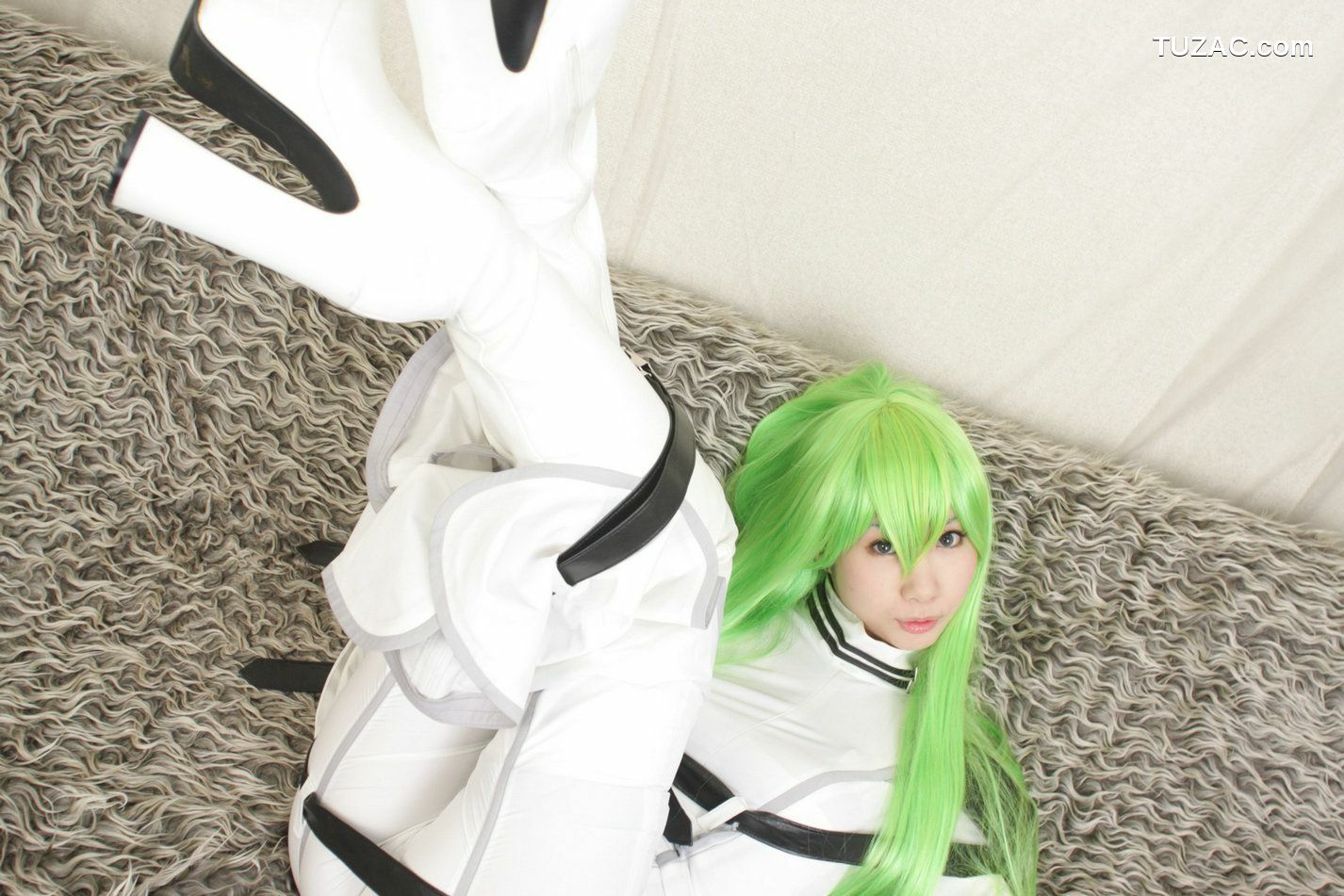 日本CosPlay_守薙まどか (Kaminagi Madoka) 《Code Geass》C.C 写真集[100P]