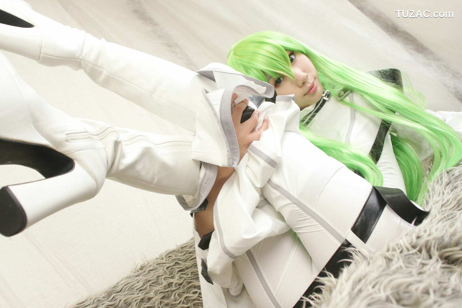 日本CosPlay_守薙まどか (Kaminagi Madoka) 《Code Geass》C.C 写真集[100P]