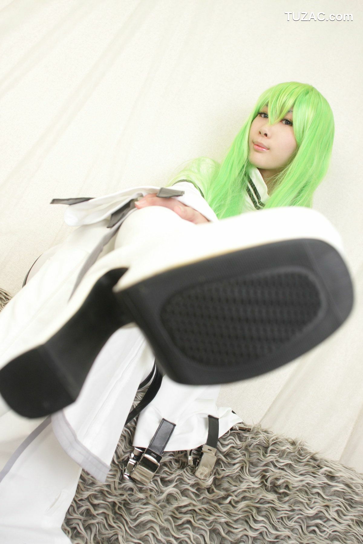 日本CosPlay_守薙まどか (Kaminagi Madoka) 《Code Geass》C.C 写真集[100P]