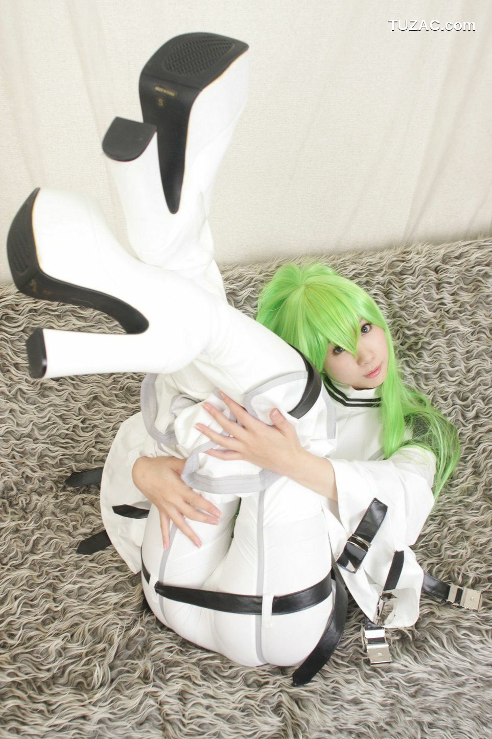 日本CosPlay_守薙まどか (Kaminagi Madoka) 《Code Geass》C.C 写真集[100P]