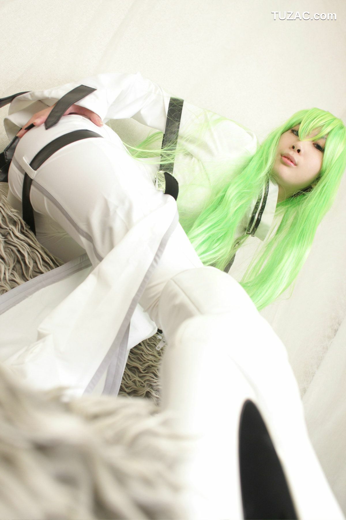 日本CosPlay_守薙まどか (Kaminagi Madoka) 《Code Geass》C.C 写真集[100P]