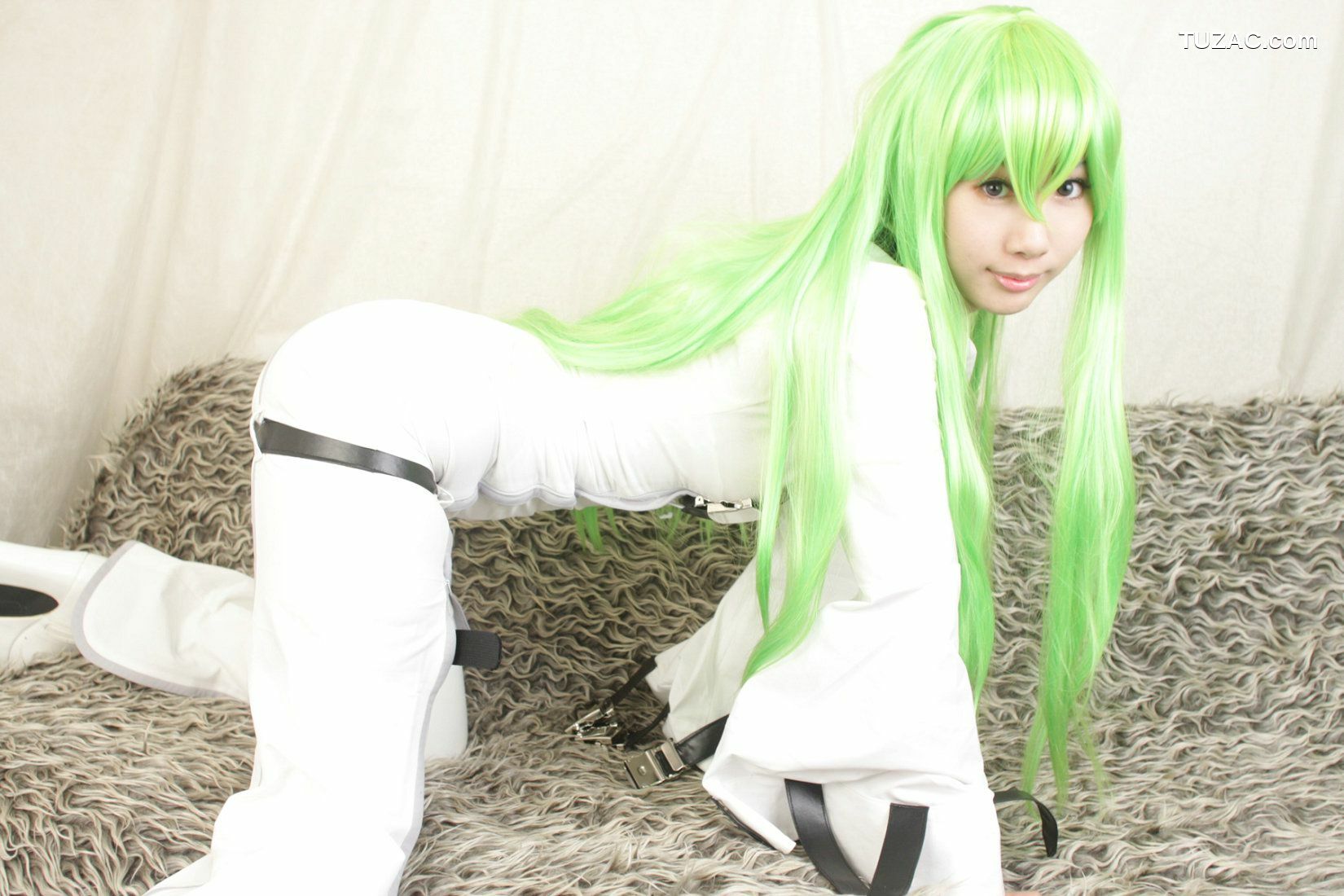 日本CosPlay_守薙まどか (Kaminagi Madoka) 《Code Geass》C.C 写真集[100P]