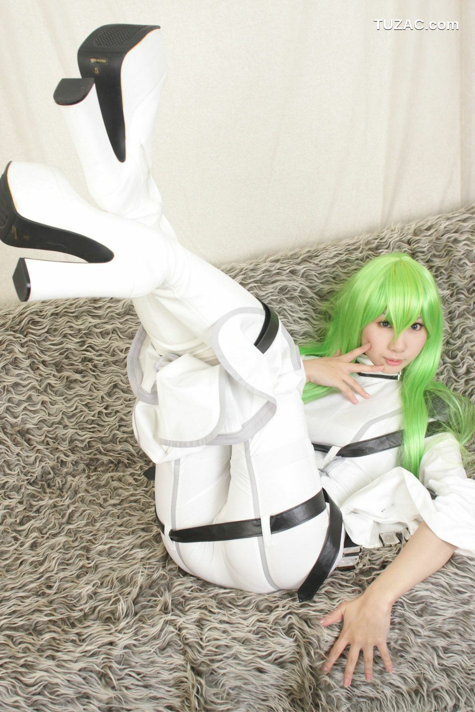 日本CosPlay_守薙まどか (Kaminagi Madoka) 《Code Geass》C.C 写真集[100P]