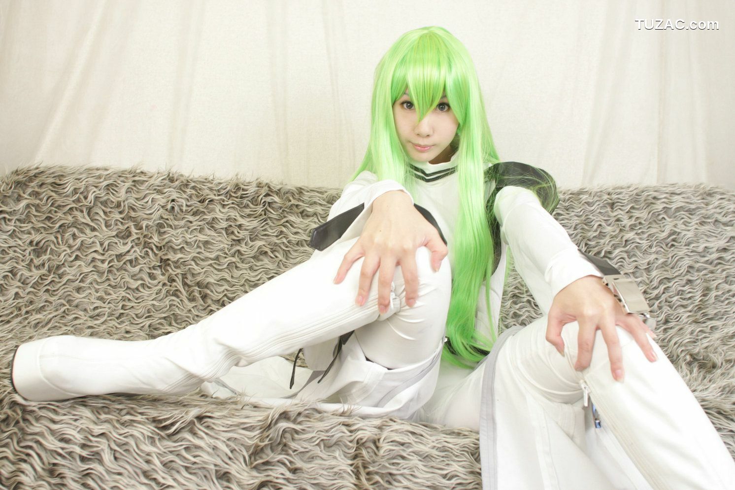 日本CosPlay_守薙まどか (Kaminagi Madoka) 《Code Geass》C.C 写真集[100P]