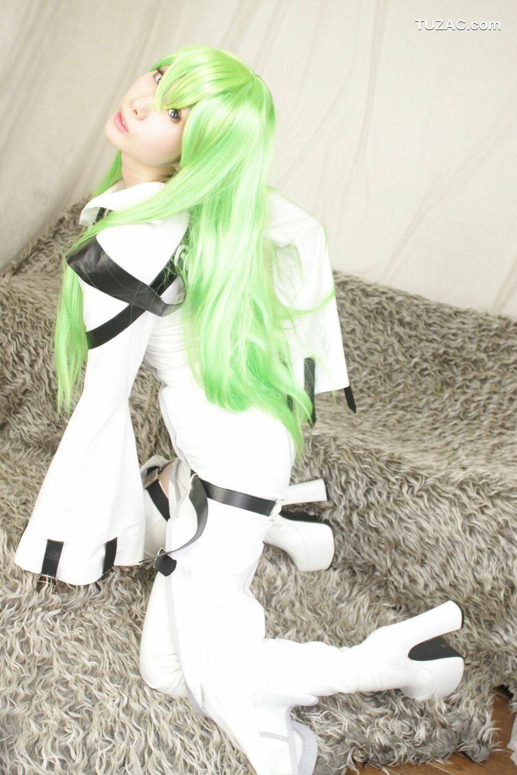 日本CosPlay_守薙まどか (Kaminagi Madoka) 《Code Geass》C.C 写真集[100P]