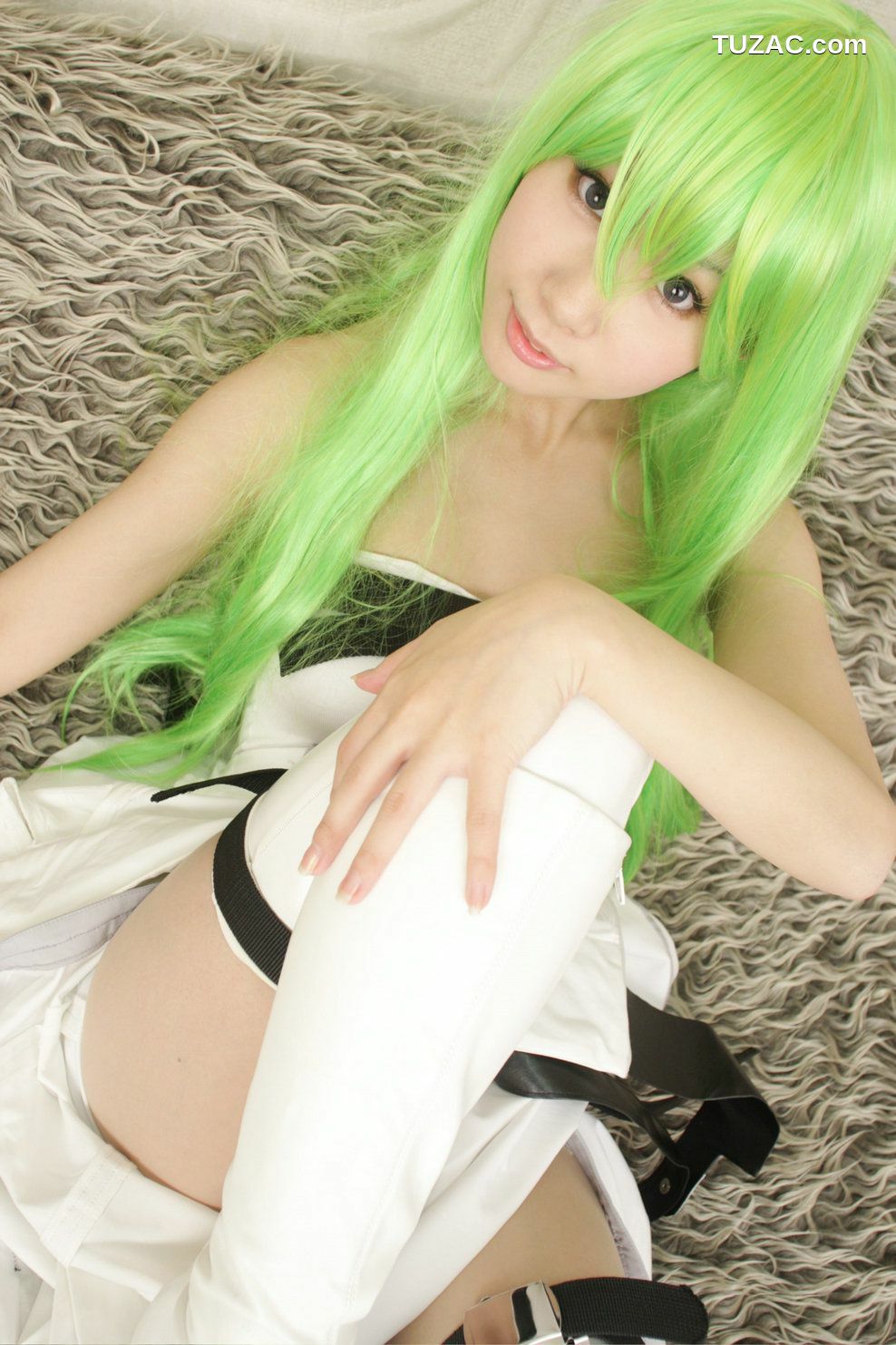 日本CosPlay_守薙まどか (Kaminagi Madoka) 《Code Geass》C.C 写真集[100P]