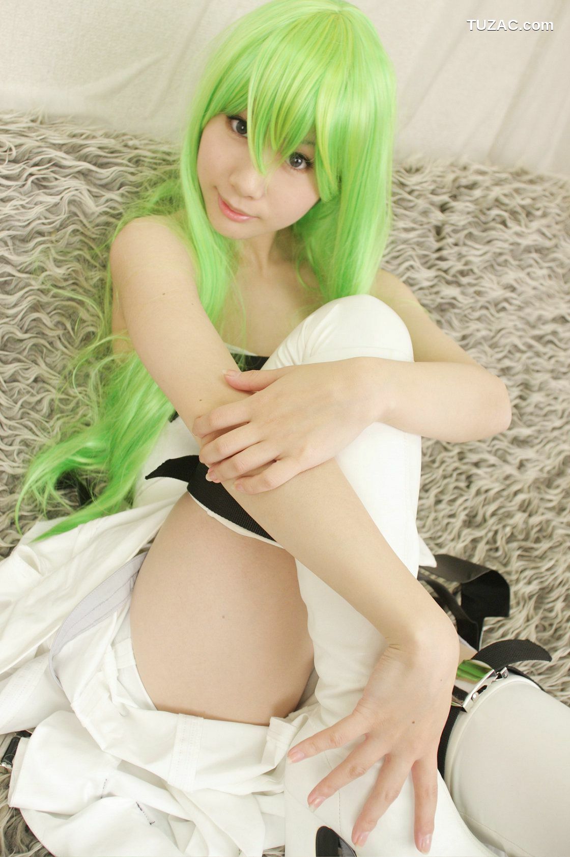日本CosPlay_守薙まどか (Kaminagi Madoka) 《Code Geass》C.C 写真集[100P]