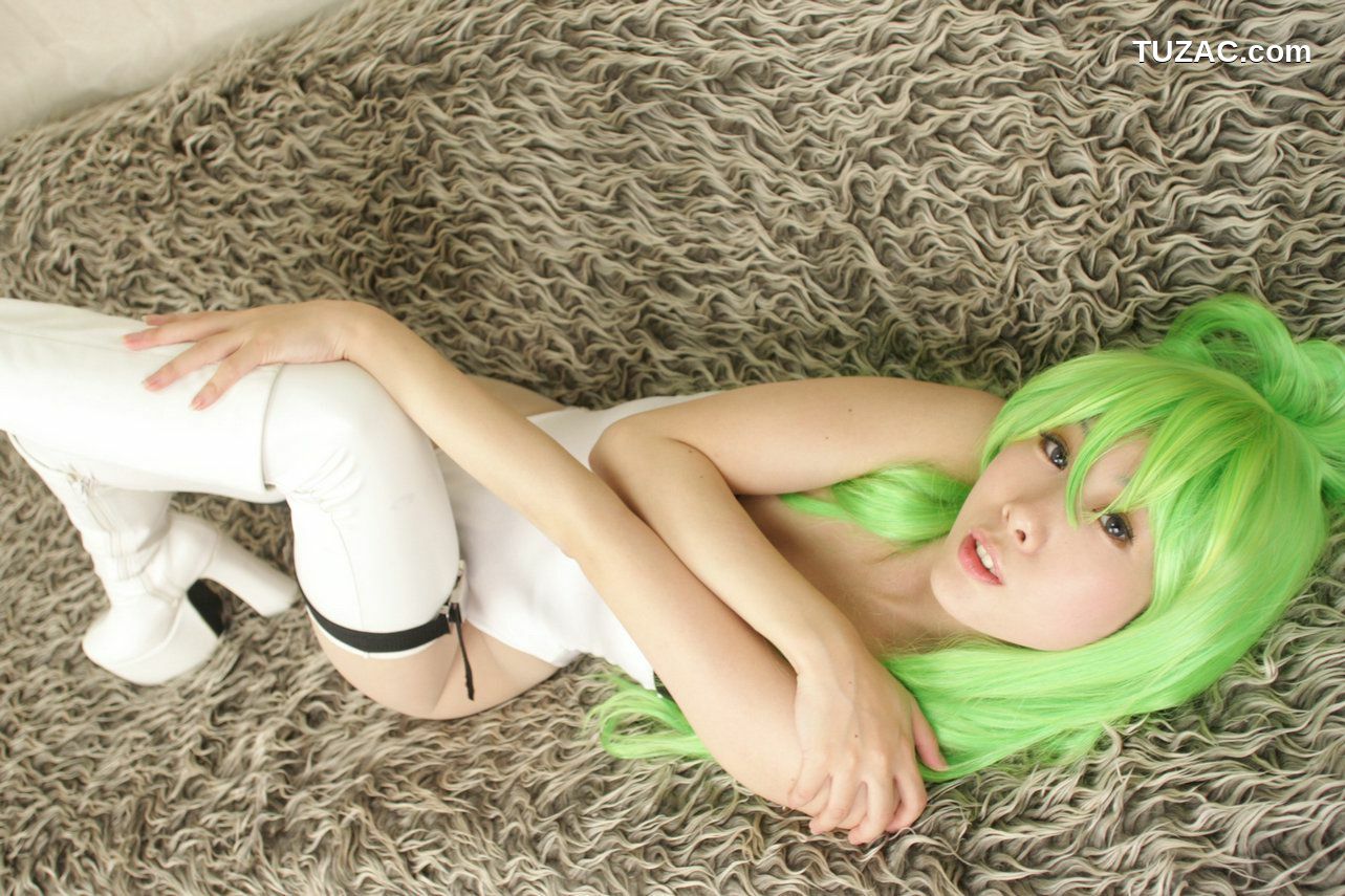 日本CosPlay_守薙まどか (Kaminagi Madoka) 《Code Geass》C.C 写真集[100P]