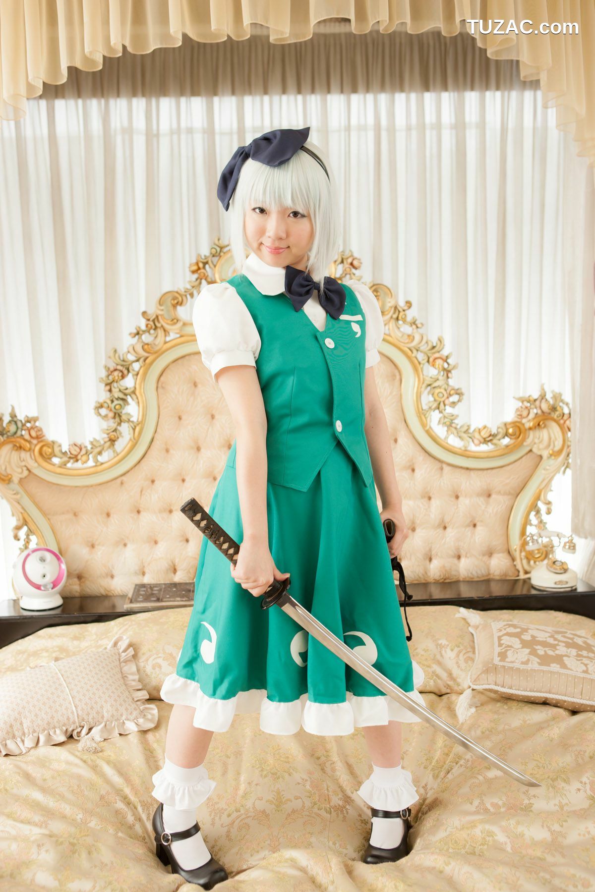 日本CosPlay_安達まどか(安达圆) 《東方Project》魂魄妖夢 写真集[50P]