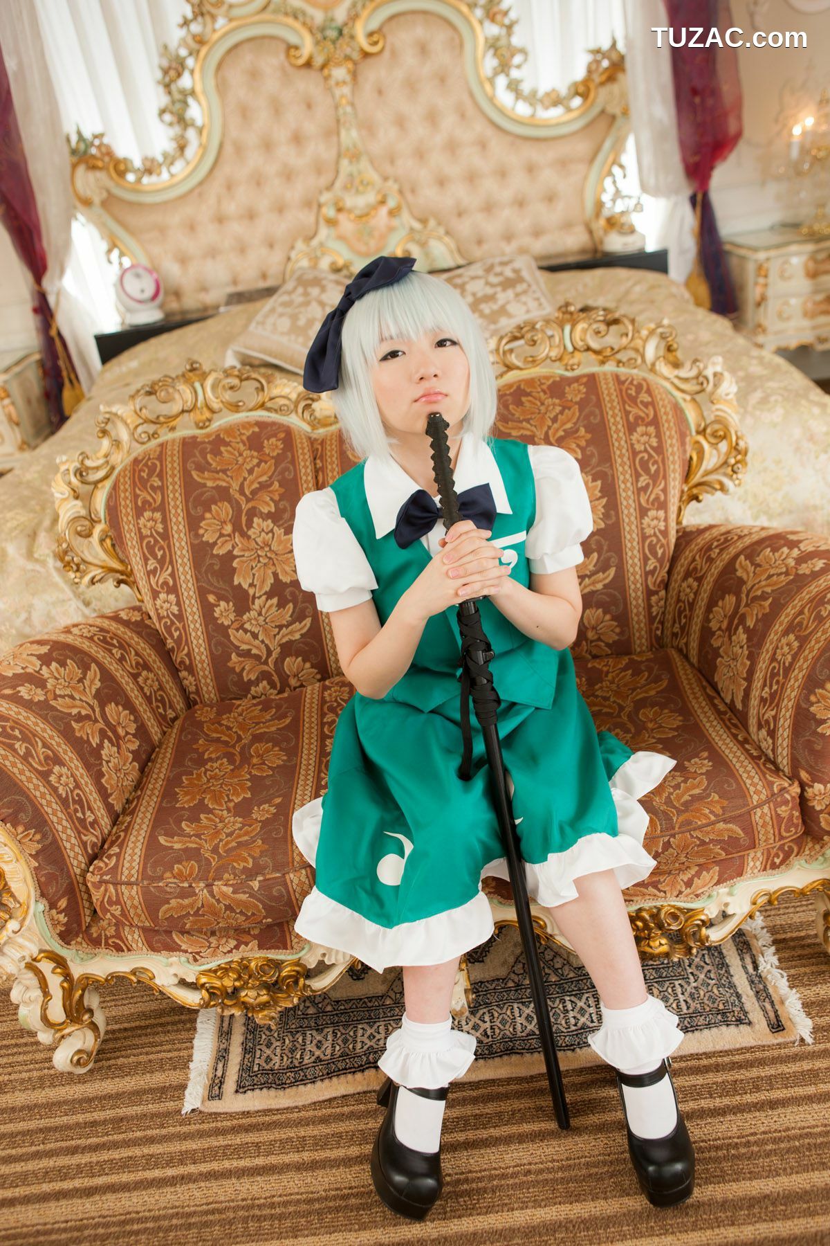 日本CosPlay_安達まどか(安达圆) 《東方Project》魂魄妖夢 写真集[50P]