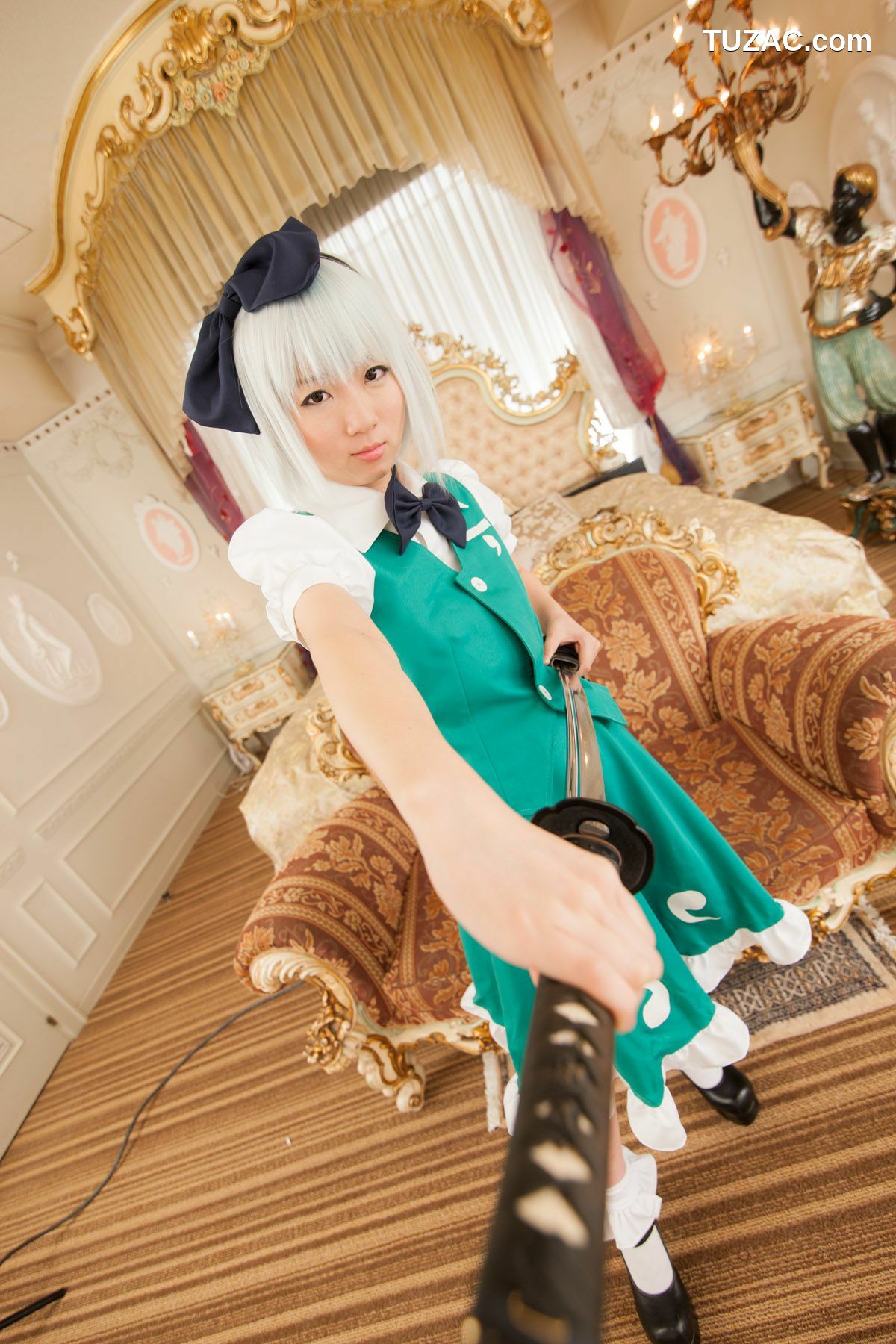 日本CosPlay_安達まどか(安达圆) 《東方Project》魂魄妖夢 写真集[50P]