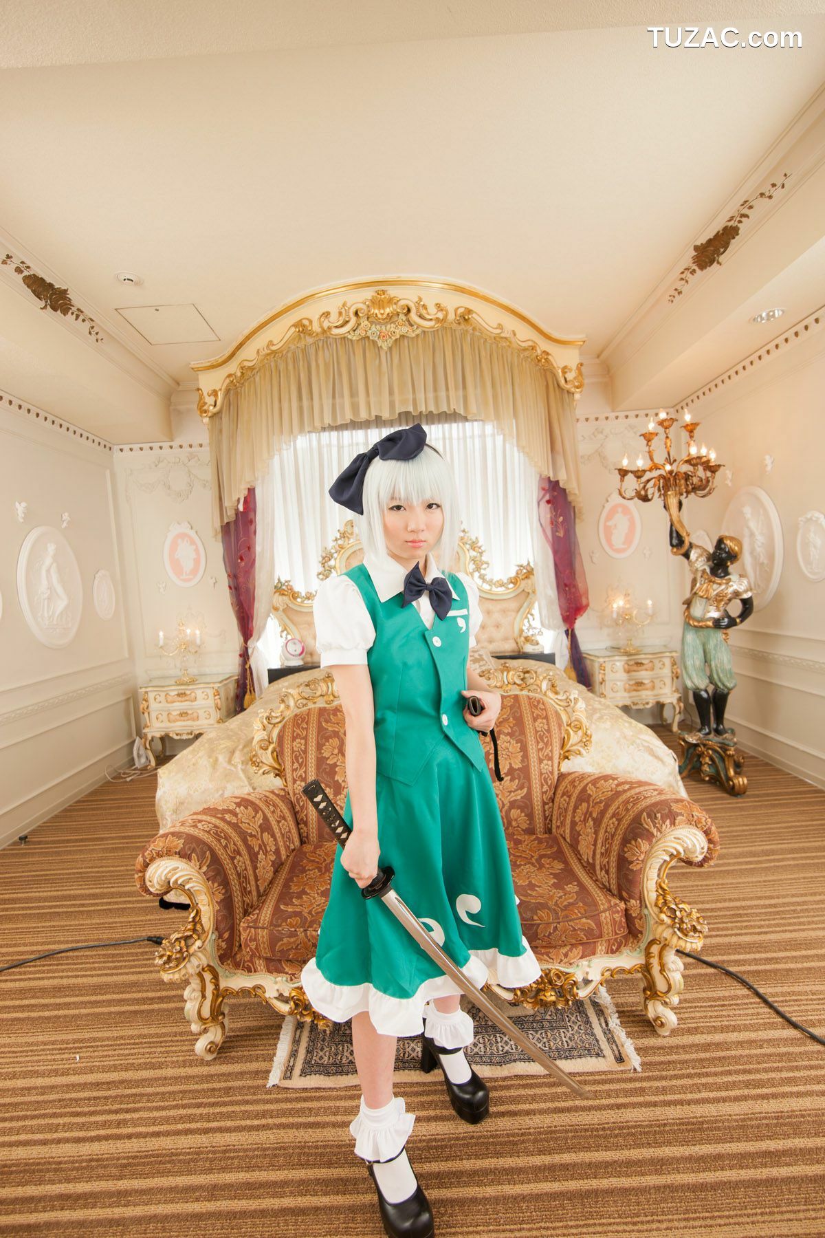 日本CosPlay_安達まどか(安达圆) 《東方Project》魂魄妖夢 写真集[50P]