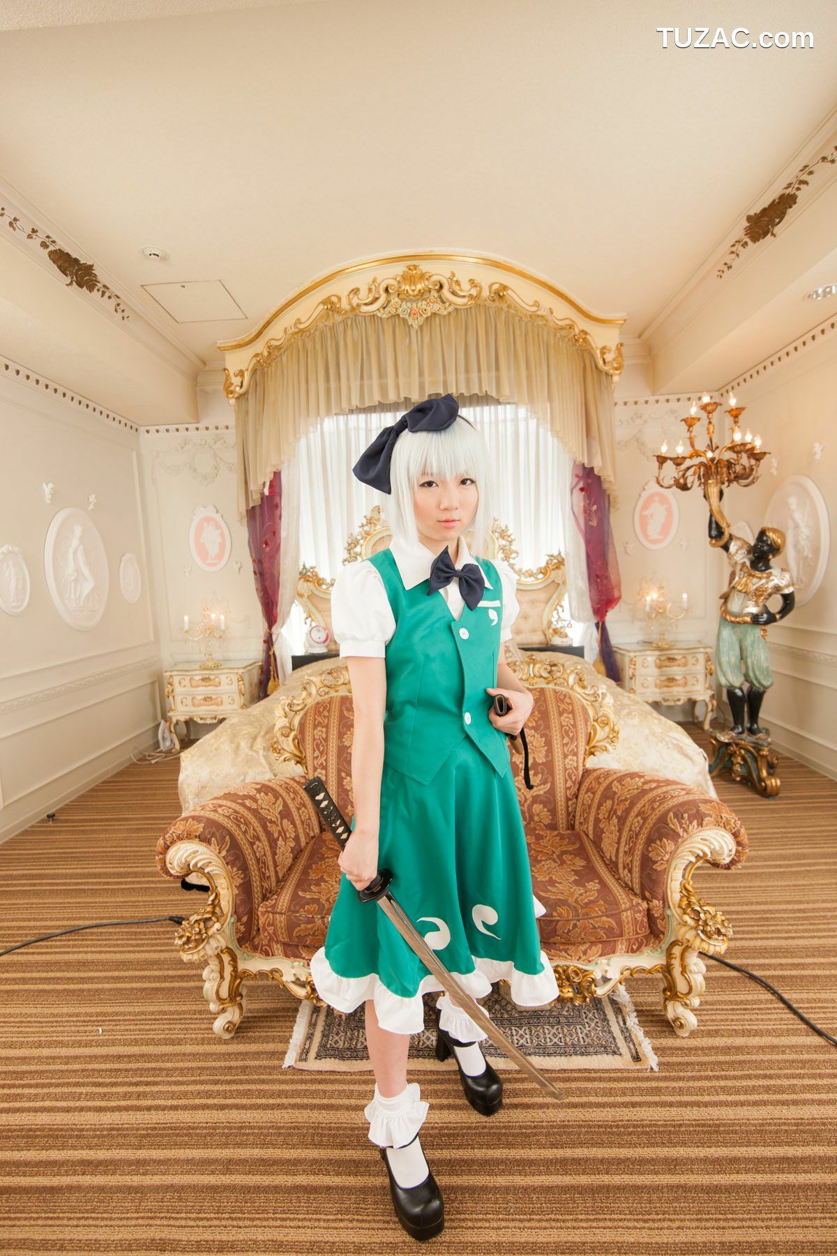 日本CosPlay_安達まどか(安达圆) 《東方Project》魂魄妖夢 写真集[50P]