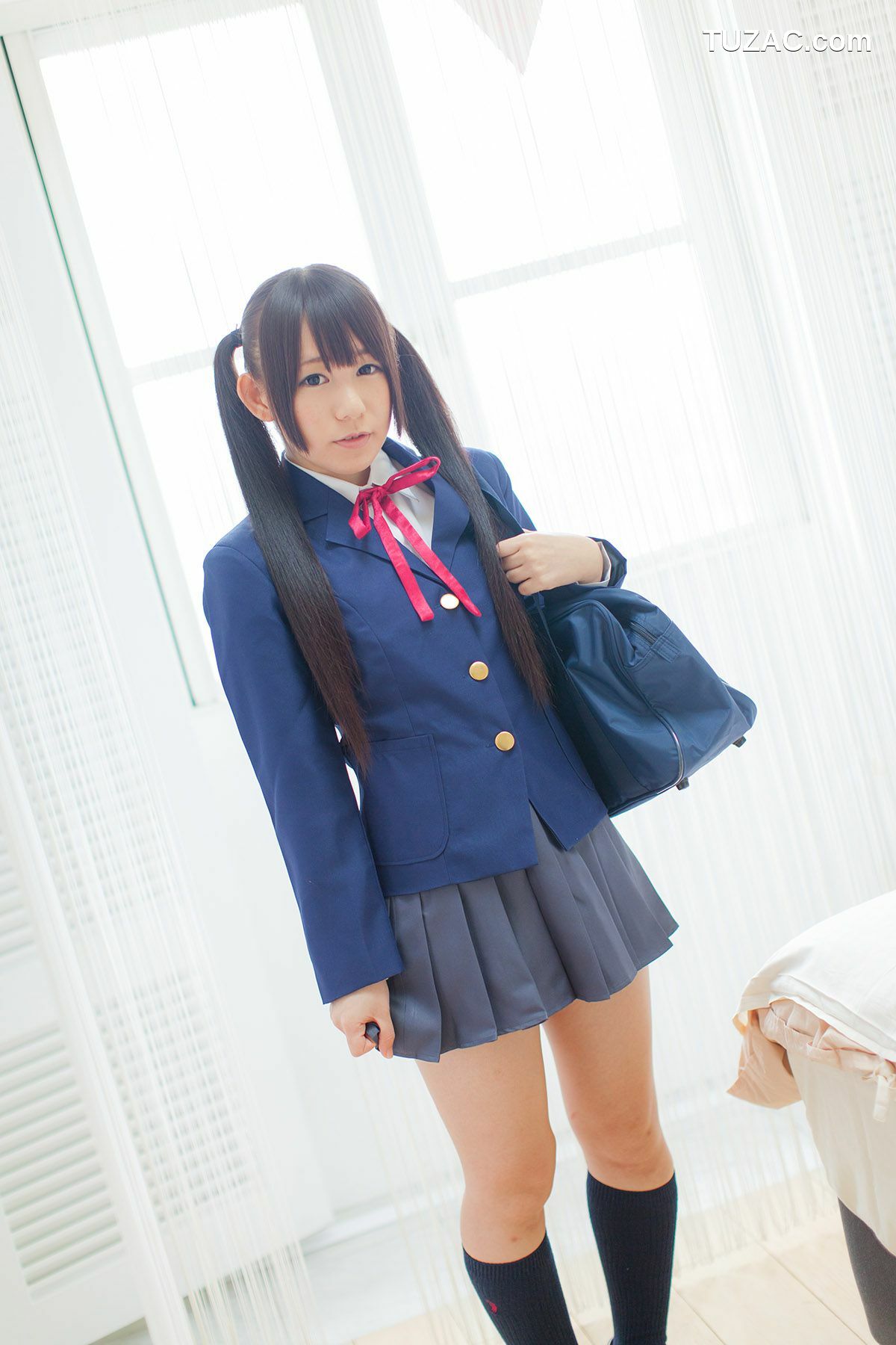 日本CosPlay_小西まりえ Konishi Marie 《K-On!》Nakano Azusa 写真集[53P]