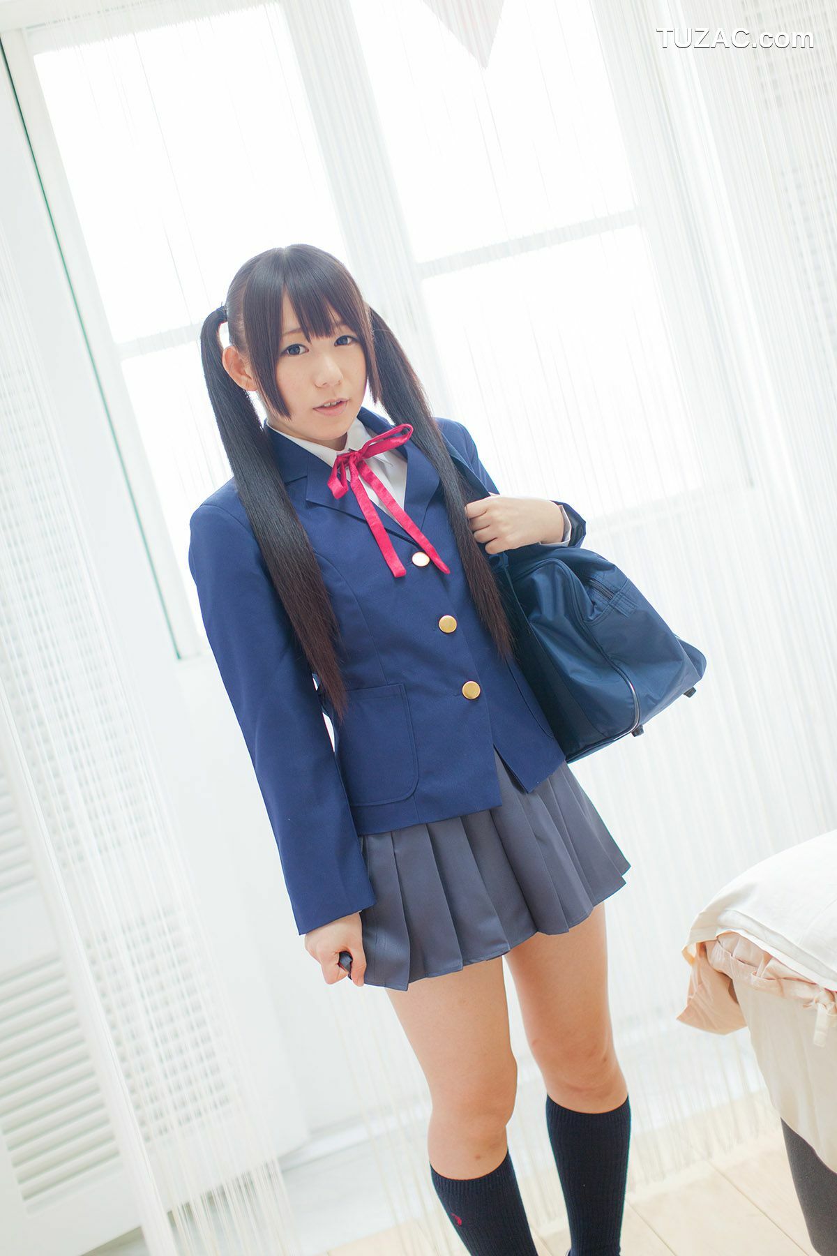 日本CosPlay_小西まりえ Konishi Marie 《K-On!》Nakano Azusa 写真集[53P]
