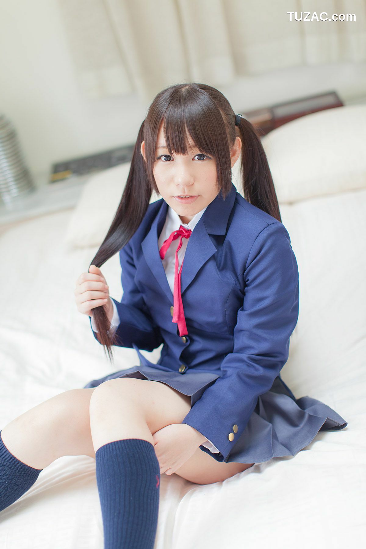 日本CosPlay_小西まりえ Konishi Marie 《K-On!》Nakano Azusa 写真集[53P]